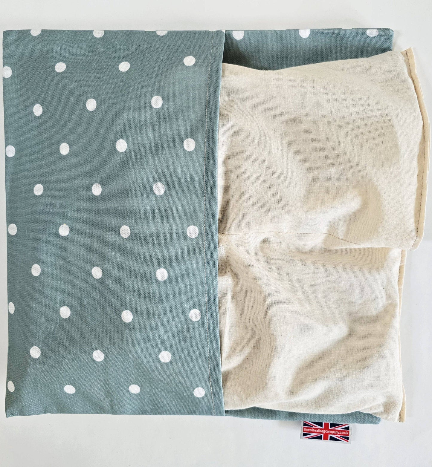 Wheat Pack - Dotty teal