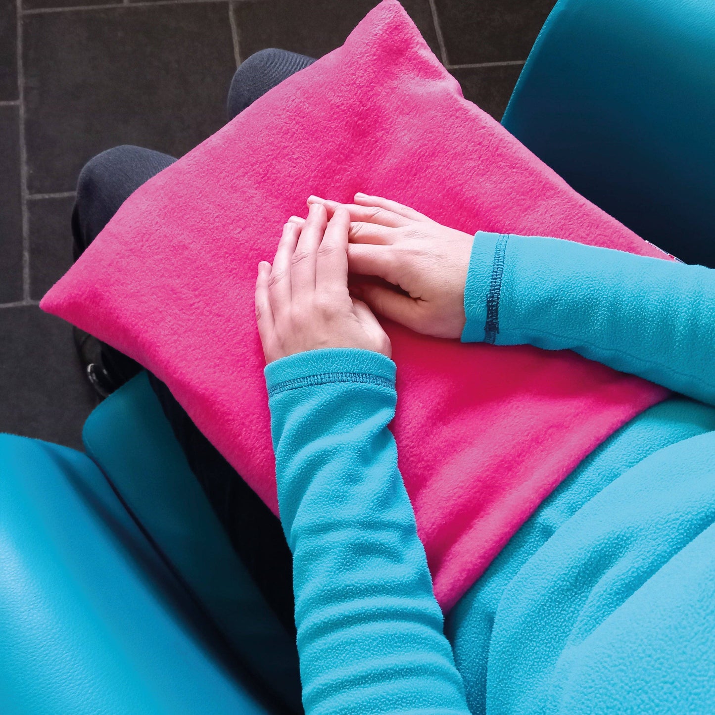 Wheat Pack - Pink Fleece